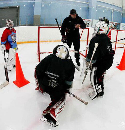 Тренировки хоккейных вратарей в Москве